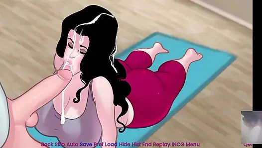 BESTFRIENDS STEP-MOM WAS SURPRISED! I FUCKED HER WHILE DOING YOGA.