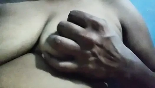 Tamil aunty molai fingerings video part 2