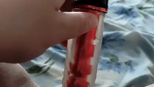 Genç ve sıkı amcığımı sikiyorum