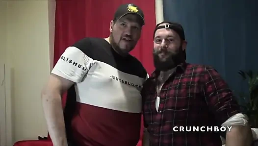 Teddy Bear fucked bareback by XXL bear hairy boy