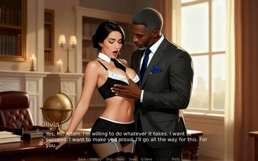 Ateşli evli kadını eğitiyor 1