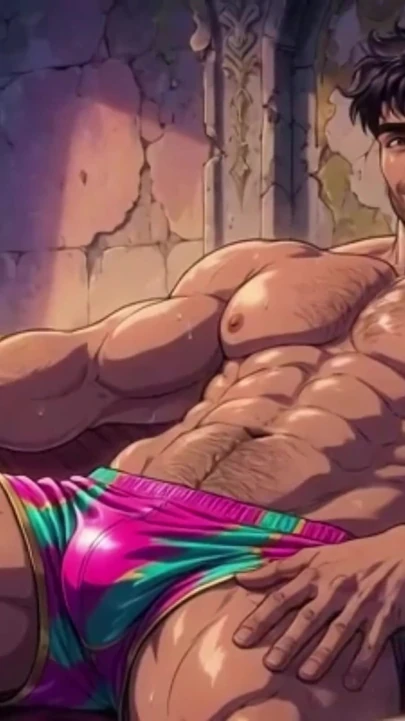 Erotik ses ve hunk animasyonu