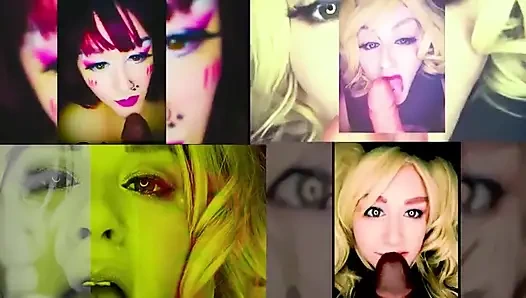 Tanrıça lana ateşli şehvetli dildo emme derlemesi 1