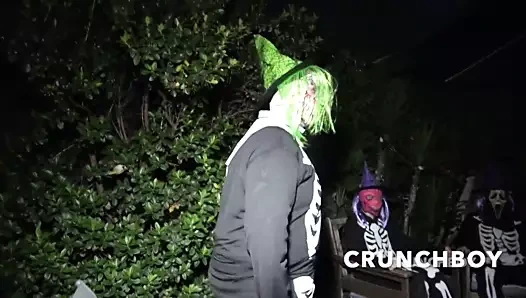 Becerdin eyersiz için the halloween ceremeony ile boyun eğme