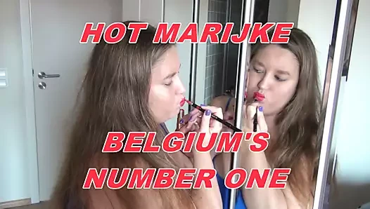 Belçikalı yıldızı ateşli marijke