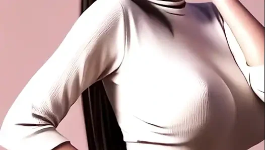 Aerith'in azdırma dansı (kız günü - beklenti) ff7 3d dans