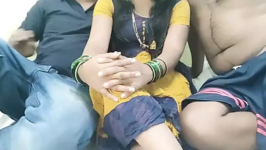 Bhabhi ne chacha ke bade lund se or Bhai ke lund se chudwaya