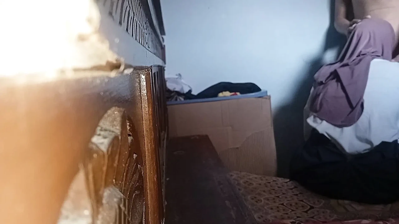 My stepcousin was sitting in my sister-in-law's room.