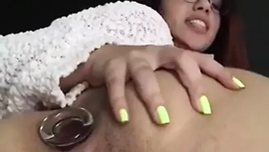 Tombul latin tıkalı twerk