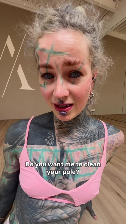 Do you like how I clean the pole? Let me show you what else I like to clean and follow me now.
