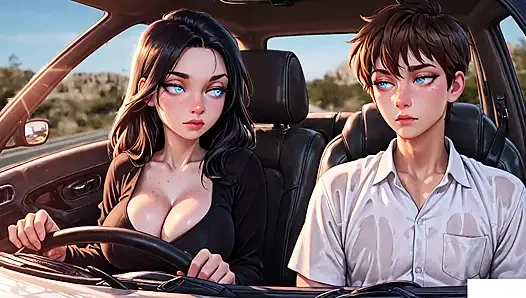 Üvey anne üvey oğlunu sikiyor