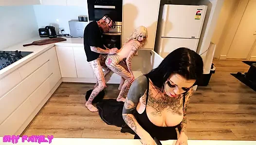 Sexy Deaf housewife gets cheated on by big cock and best friend (cum in mouth)