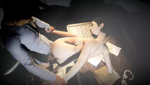 The beautiful thief and the lucky policeman - 3D Animation 4K