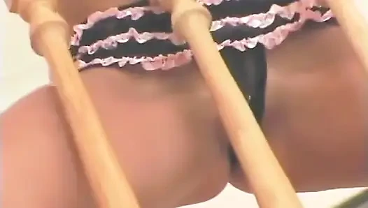 Seksi iç çamaşırlı şaşırtıcı latin bebek