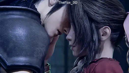 Final fantasy 7 ff7 - tifa + aerith all work 2025 wm tam renk not verme (ses) aries'in sahip olduğu animasyon 3d hentai