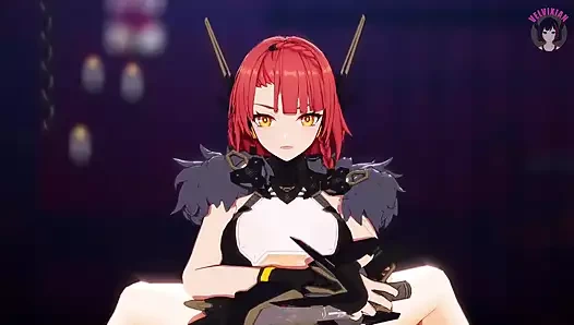 Kadın egemenliği göğüsleri kıyafetlerin altında sikişiyor