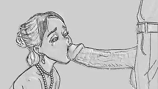 oral seks! porno çizgi film