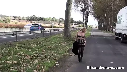 Çok kötü bir günde halka açık yerlerde yanıp sönme