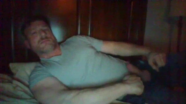 Cock thru zipper in jeans