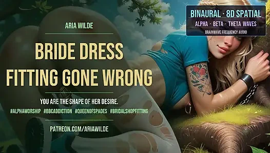 Un essayage de robe de mariée a mal tourné