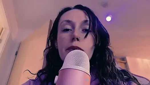 Kadın egemenliği tükür asmr hidrasyon aşağılaması, tanrıça yutmanızı emrediyor, asmr