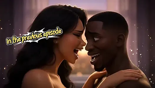 Ep9-From Chubby & Ignored to Curvy Cock Tease-Wife in Emerald Micro Bikini With a handsome black man