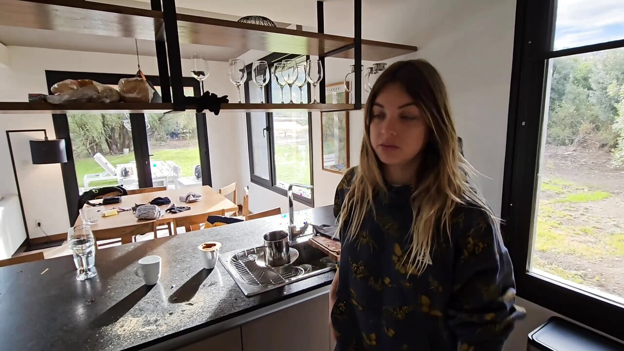 Stepsister Devoured: Deep Blowjob and Full Facial with Stepbrother