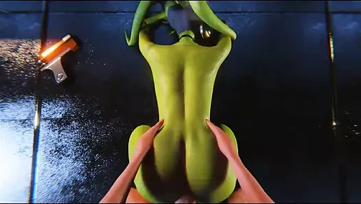 Kötü sesin en iyi animasyonlu 3 boyutlu porno derlemesi 680