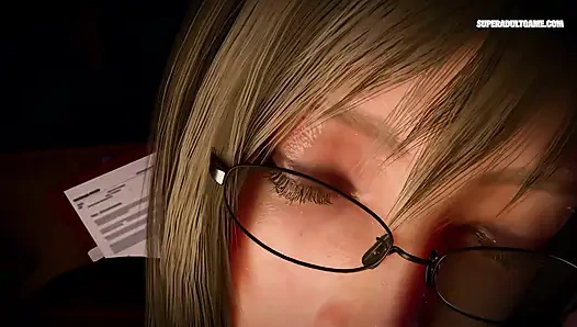 Sexy Blonde MILF Hot Sex With Huge Cock - 3D Realistic