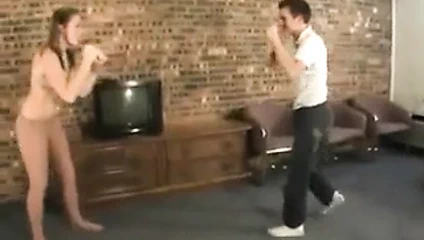 seksi tayt karışık güreş