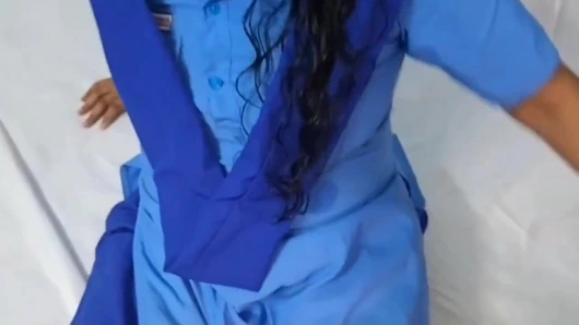 12' sinde başarısız oldu ve cezalandırılması gerekiyordu - Hintçe edepsiz konuşma rol oyunu