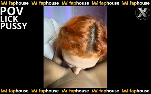 Boyalı saçlı azgın lezbiyen bakış açısıyla en iyi arkadaşının amını yalıyor