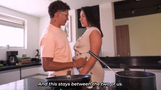 My father leaves me at home with the housekeeper, who's a hot MILF - Thiago Lopez & Kylei Eilish