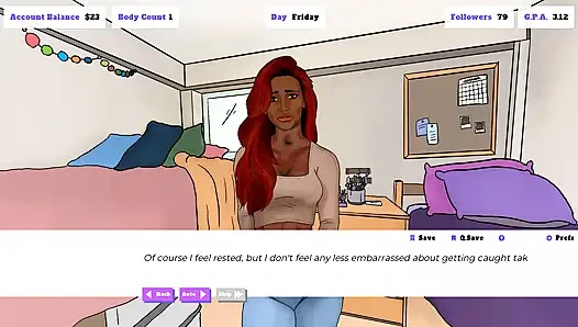 Üniversite çılgınlığı: yaramaz Hintli desi kız Savita ep.11