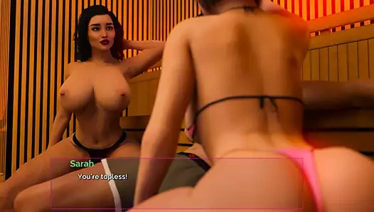 Kapa çeneni ve dans et: seksi Hintli kızlarla jakuzi ve sauna - ep54