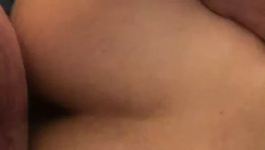 Karısı yıldönümümüz için eğildi