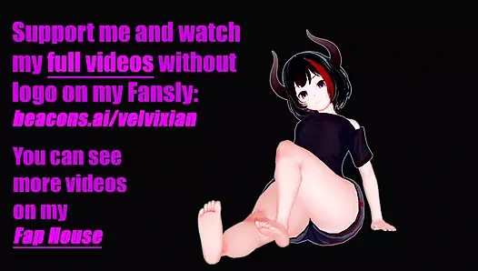 Adult yukikaze - ateşli dans (3 boyutlu hentai)