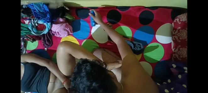 Teyzeyi yağla sikiyor