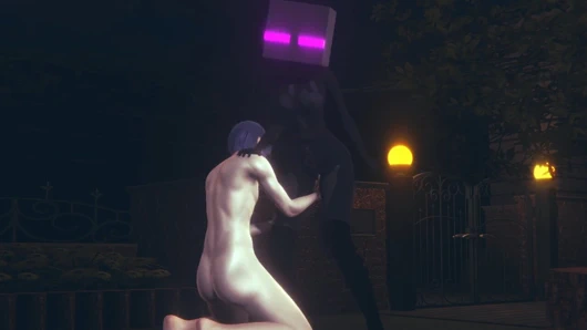 arka bahçemde bir ender kız var: minecraft hentai parodi