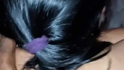Yavaşça götüme sok, götümün patladığını hissediyorum.
