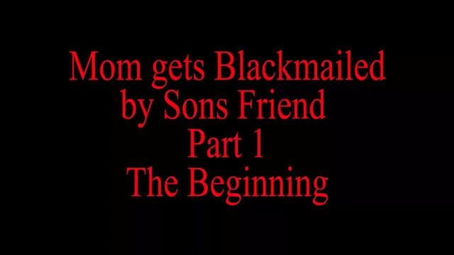 Anne adım oğulları arkadaş tarafından şantaj