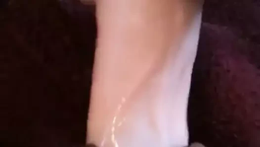 Milf yalnız iyi vakit geçiriyor