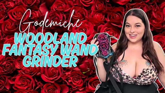 GODEMICHE WOODLAND FANTASY WAND GRINDER'I INCELIYOR VE KULLANıYOR - BÜYÜK MEMELI IRI GÜZEL KADıN SYDNEY ÇıĞLıK ATıYOR