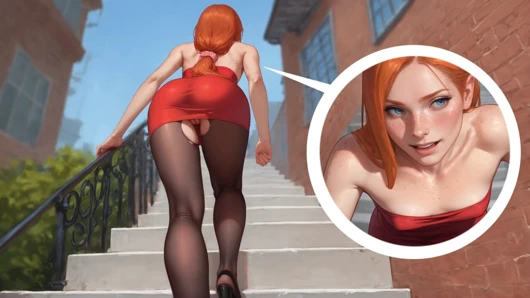 My Readhead Wife Trying Rough Deepthroat Live online - 3d Hentai Animated Porn - Mila Ai