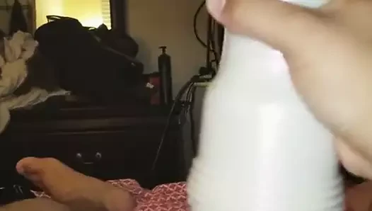 Fleshlight kahrolası izlerken porno