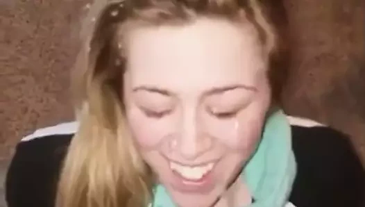 Büyük yüze boşalma 03