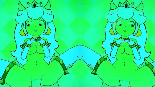 Prenses şeftali trippy pov müzik video