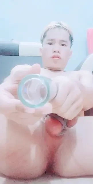 Boy with a big cock 22cm long