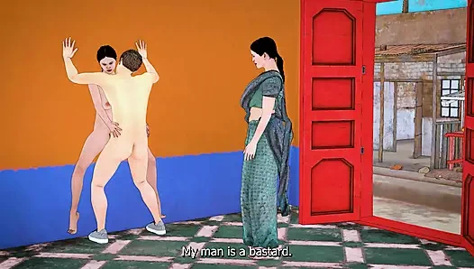 Kayınbiraderi dul baldızına onu sikerek yardım etti