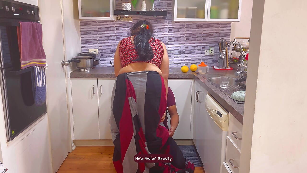 Saree Sex - Loud Pussy Eating - Hardcore Face Fucking and Missionary with Devar Husband's Brother